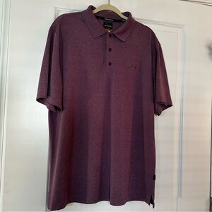 Greg Norman for Tasso Elba Five Iron PlayDry Polo Shirt Men’s Size L – Purple